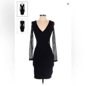 Black French Connection midi dress